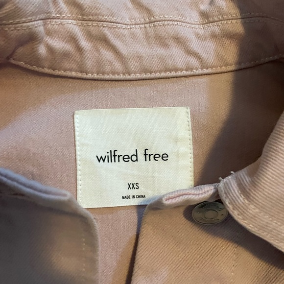 Aritzia pink Wilfred free jacket XXS BNWOT - Picture 5 of 8